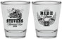 Personalized Memorial Shot Glasses - Ride In Peace | 310015