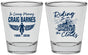 Personalized Memorial Shot Glasses - Riding On The Clouds | 310017