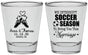 Personalized Wedding Shot Glasses - We Interrupt Soccer | 311