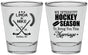 Personalized Wedding Shot Glasses - We Interrupt Hockey | 312