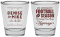 Personalized Wedding Shot Glasses - We Interrupt Football | 314