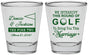 Personalized Wedding Shot Glasses - We Interrupt Golf | 315