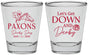 Personalized Derby Day Shot Glasses - Lets Get Down And Derby | 320000