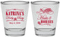 Personalized Derby Day Shot Glasses - Hats And Horses | 320005