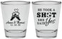 Personalized Wedding Shot Glasses - Took A Shot Soccer | 322