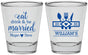 Personalized Wedding Shot Glasses - Eat Drink Be Married | 327