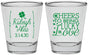 Personalized Wedding Shot Glasses - Lucky In Love | 328