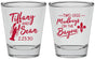 Personalized Wedding Shot Glasses - Crawfish Boil Mudbugs | 336