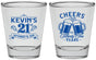 Personalized 21st Birthday Shot Glasses - Cheers To Twenty One Years | 340000