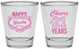 Personalized 21st Birthday Shot Glasses - Vegas | 340007
