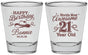 Personalized 21st Birthday Shot Glasses - Cowgirl | 340013