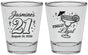 Personalized 21st Birthday Shot Glasses - Finally Legal | 340018