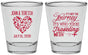 Personalized Wedding Shot Glasses - Journey Traveling With | 354