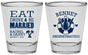 Personalized Wedding Shot Glasses - Eat Drink Be Married | 367
