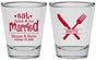 Personalized Wedding Shot Glasses - Eat Drink Be Married | 368