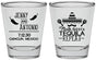 Personalized Wedding Shot Glasses - Fiesta Siesta Tequila Repeat | 369