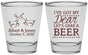 Personalized Wedding Shot Glasses - Dear Beer | 372