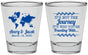Personalized Wedding Shot Glasses - Journey Traveling With | 374