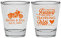 Personalized Wedding Shot Glasses - Journey Traveling With | 388