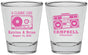 Personalized Wedding Shot Glasses - Class Love Cassette Tape | 389