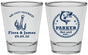 Personalized Wedding Shot Glasses - We Got Hooked Fish | 392
