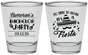 Personalized Bachelor Party Shot Glasses - Siesta Fiesta Mexican | 40000