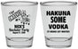 Personalized Bachelor Party Shot Glasses - Fiesta Mexican | 40004