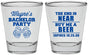 Personalized Bachelor Party Shot Glasses - Beer | 40014