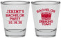 Personalized Bachelor Party Shot Glasses - Drinking Team | 40020
