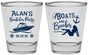 Personalized Bachelor Party Shot Glasses - Nautical Boats | 40021
