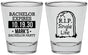 Personalized Bachelor Party Shot Glasses - Rip Single Life | 40028
