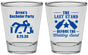 Personalized Bachelor Party Shot Glasses - The Last Stand | 40035