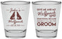 Personalized Bachelor Party Shot Glasses - Wolfpack | 40036
