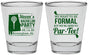 Personalized Bachelor Party Shot Glasses - Golf Par Tee | 40043