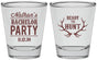 Personalized Bachelor Party Shot Glasses - Ready To Hunt | 40044