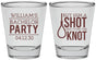 Personalized Bachelor Party Shot Glasses - Buy Him A Shot | 40051