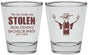 Personalized Bachelor Party Shot Glasses - Stolen | 40053