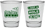 Personalized Bachelor Party Shot Glasses - Golf | 40055