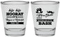 Personalized Bachelor Party Shot Glasses - Wig Or Stache | 40058