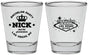 Personalized Bachelor Party Shot Glasses - Last Vegas | 40059