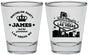 Personalized Bachelor Party Shot Glasses - Las Vegas | 40069