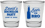 Personalized Bachelor Party Shot Glasses - Beer Me Bro | 40071