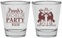 Personalized Bachelor Party Shot Glasses - Hunting | 40083