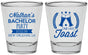 Personalized Bachelor Party Shot Glasses - One Last Toast | 40095