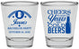 Personalized Bachelor Party Shot Glasses - Cheers | 40097