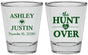 Personalized Wedding Shot Glasses - The Hunt Is Over | 422