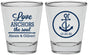 Personalized Wedding Shot Glasses - Love Anchors The Soul | 440