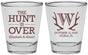 Personalized Wedding Shot Glasses - Monogram | 442