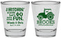 Personalized Wedding Shot Glasses - Tractor Hitchin | 448