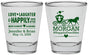 Personalized Wedding Shot Glasses - Happily Ever After | 452